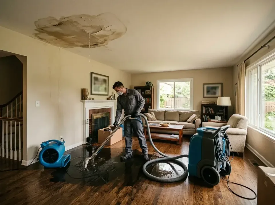 attic-pipe-burst-ceiling-drip-008 — frequently asked questions, Water Damage Restoration & Carpet Care in Troy, NC